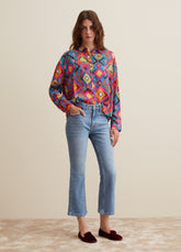 Ovs Flare-Fit Cropped Jeans